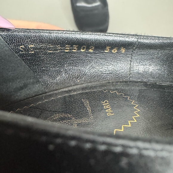 Yves Saint Laurent Tribtoo 80 Pumps – Black Leather – Size 6.5 / EU 36.5 - Picture 11 of 16